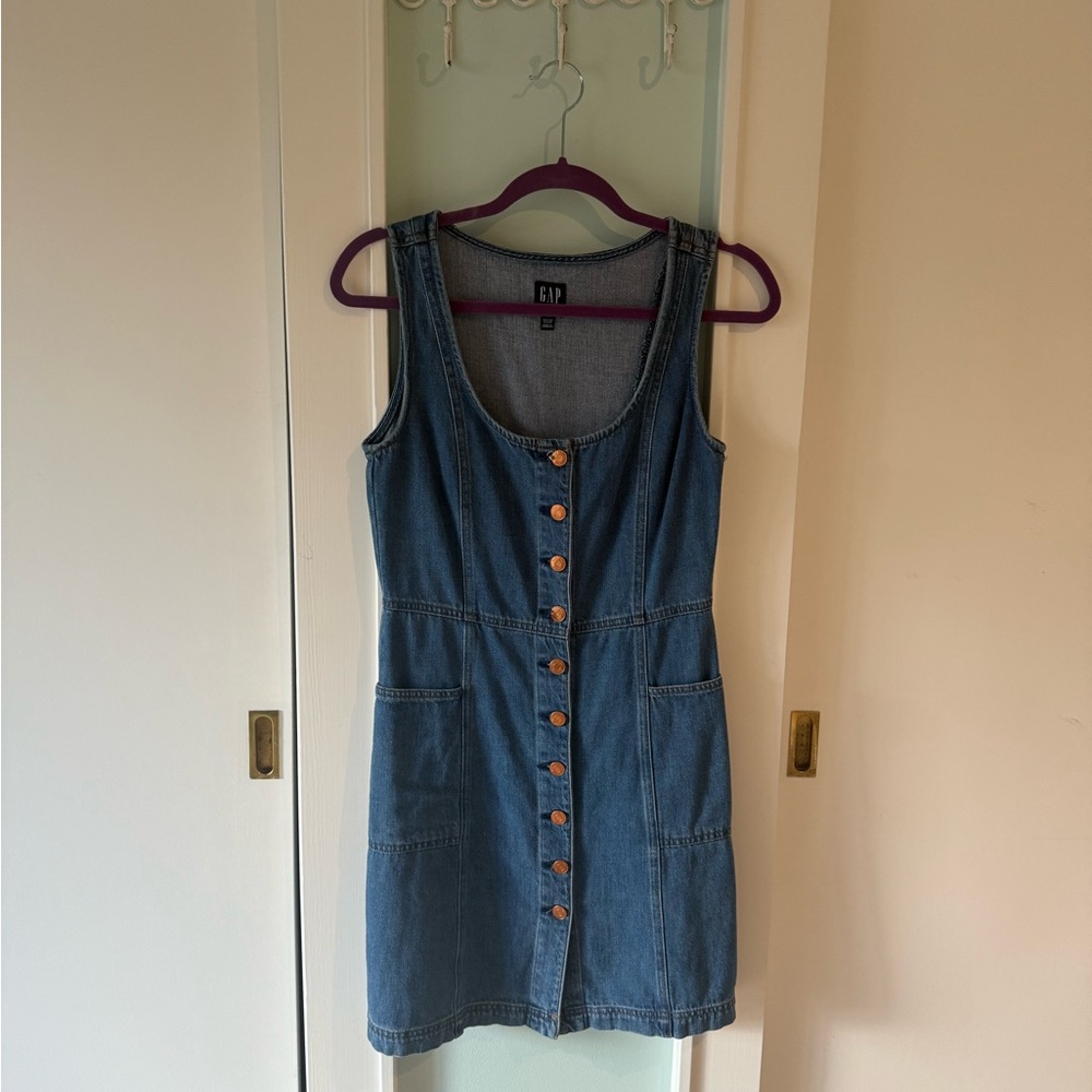GAP Blue Denim Jacket with Copper Buttons